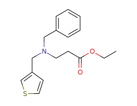 ethyl N-Benzyl-N-(3-thenyl)-β-alanate