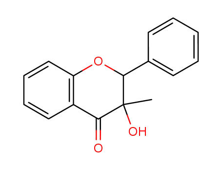 2,3-dihydro-c-3-hydroxy-t-3-methyl-r-2-phenyl-4H-1-benzopyran-4-one