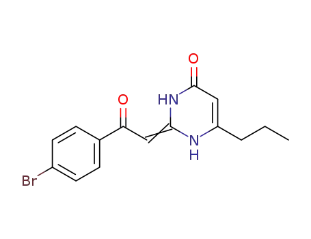 2-(4-bromobenzoylmethylene)-6-propyl-2,3-dihydropyrimidin-4(1H)-one