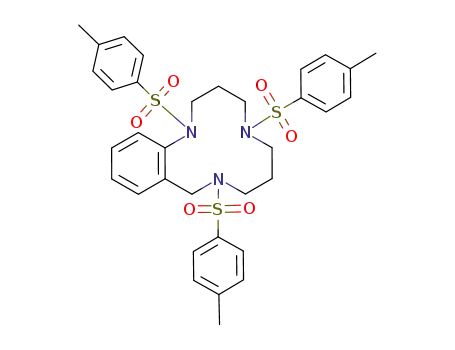 benzo<b>-1,5,9-triacylododecane N,N',N''-tritosylamide