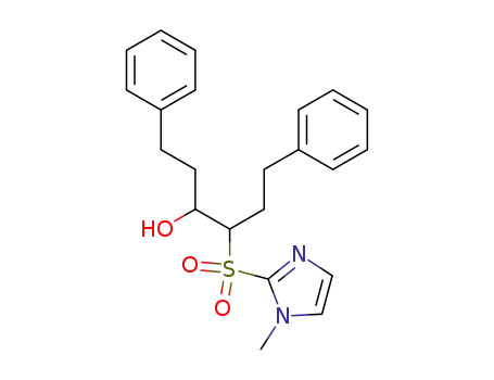 4-(1-Methyl-1H-imidazole-2-sulfonyl)-1,6-diphenyl-hexan-3-ol