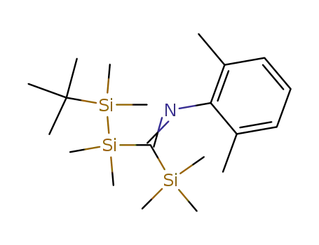 Disilane,
1-(1,1-dimethylethyl)-2-[[(2,6-dimethylphenyl)imino](trimethylsilyl)methyl]
-1,1,2,2-tetramethyl-
