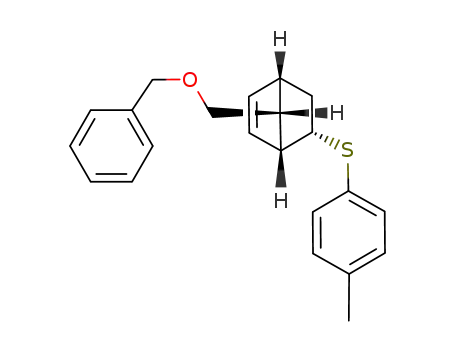 (1R,2S,4S,7R)-(-)-bicyclo <2.2.1> hept-7-benzyloxymethyl-5-ene-2-p-tolylsulfenyl