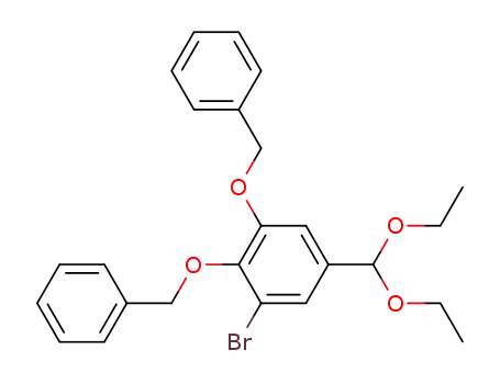3,4-Bis(benzyloxy)-5-brombenzaldehyd-diethylacetal