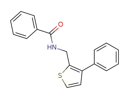 2-benzamidomethyl-3-phenylthiophene