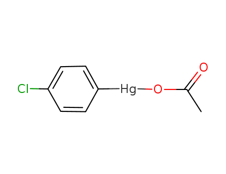 acetic acid; (4-chlorophenyl)mercury cas  21843-82-3