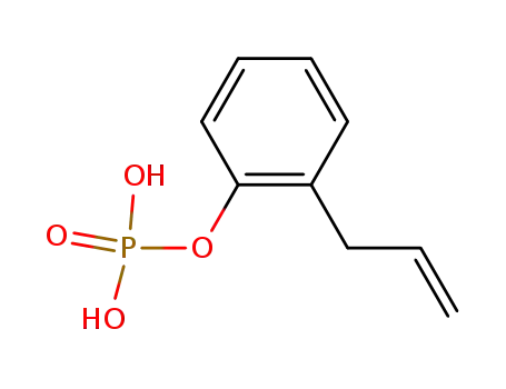 Molecular Structure of 141843-96-1 (Phosphoric acid mono-(2-allyl-phenyl) ester)