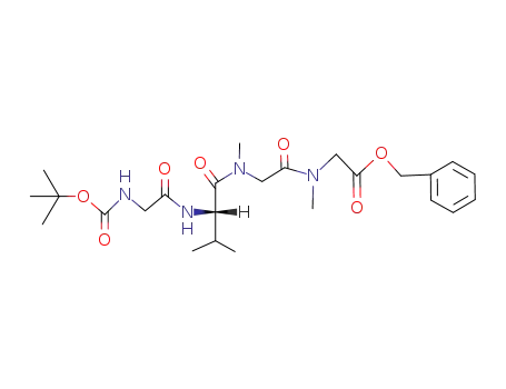 Boc-Gly-Val-Sar-Sar-OCH<sub>2</sub>C<sub>6</sub>H<sub>5</sub>