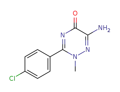 6-Amino-3-(4-chloro-phenyl)-2-methyl-2H-[1,2,4]triazin-5-one
