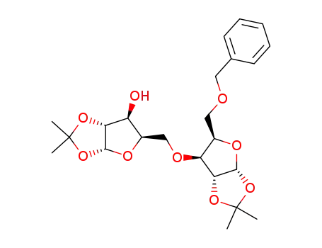 (3aR,5R,6S,6aR)-5-((3aR,5R,6S,6aR)-5-Benzyloxymethyl-2,2-dimethyl-tetrahydro-furo[2,3-d][1,3]dioxol-6-yloxymethyl)-2,2-dimethyl-tetrahydro-furo[2,3-d][1,3]dioxol-6-ol