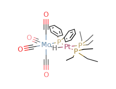 (CO)4Mo(μ-PPh2)(μ-H)Pt(PEt3)2