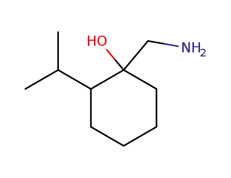 Molecular Structure of 116239-69-1 (Cyclohexanol,1-(aminomethyl)-2-(1-methylethyl)-(9CI))