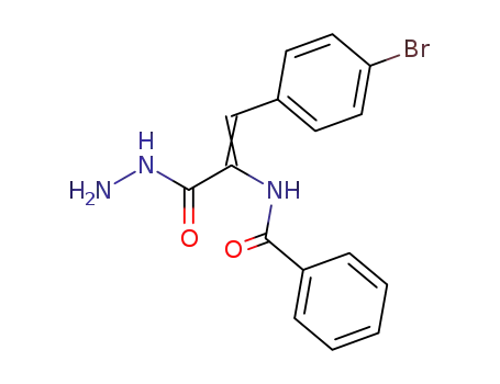 N-[(Z)-2-(4-Bromo-phenyl)-1-hydrazinocarbonyl-vinyl]-benzamide