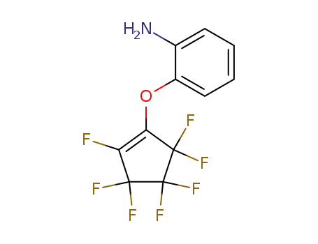 o-heptafluorocyclopent-1-enyloxyaniline