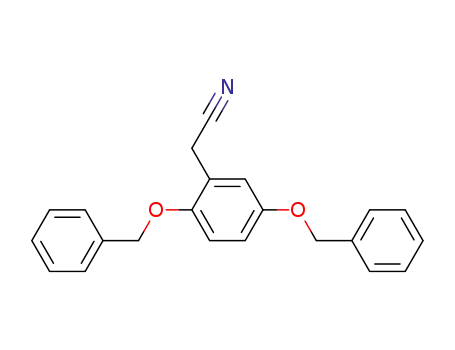 2,5-bisbenzyloxybenzyl cyanide