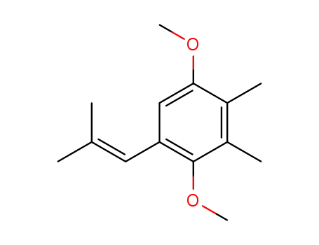 1,4-Dimethoxy-2,3-dimethyl-5-(2-methyl-propenyl)-benzene