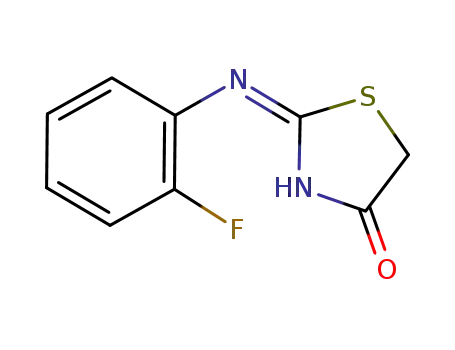 Molecular Structure of 324775-73-7 (C<sub>9</sub>H<sub>7</sub>FN<sub>2</sub>OS)