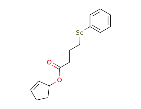 4-Phenylselanyl-butyric acid cyclopent-2-enyl ester