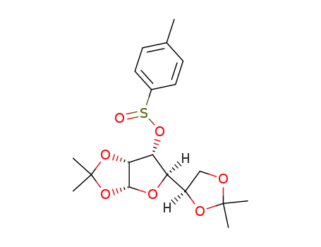 1,2:5,6-Di-O-isopropyliden-3-O-(p-tolylsulfinyl)-α-D-allofuranose