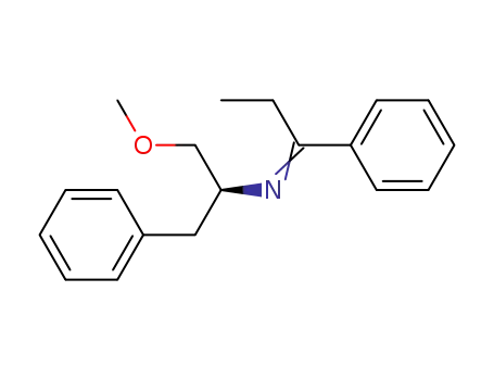 ((S)-1-Methoxymethyl-2-phenyl-ethyl)-[1-phenyl-prop-(E)-ylidene]-amine
