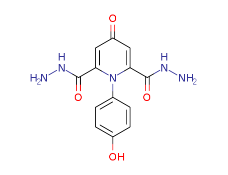 2,6-PYRIDINEDICARBOXYLIC ACID 1,4-DIHYDRO-1-(4-HYDROXYPHENYL)-4-OXO-,DIHYDRAZIDE
