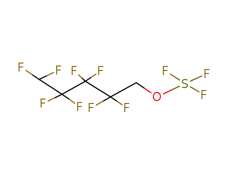 H(CF<sub>2</sub>)4CH<sub>2</sub>OSF<sub>3</sub>