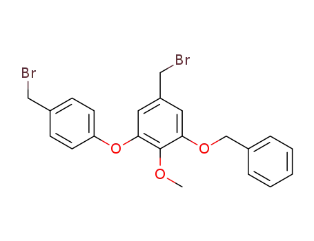 5-Benzyloxy-3-(4-brommethylphenoxy)-4-methoxybenzylbromid