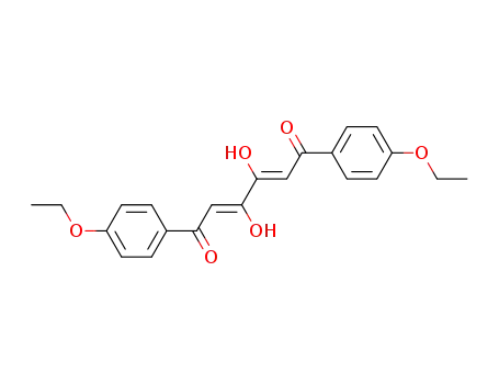 Molecular Structure of 139266-63-0 ((1Z,5Z)-1,6-bis(4-ethoxyphenyl)-1,6-dihydroxyhexa-1,5-diene-3,4-dione)