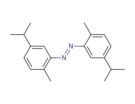 Molecular Structure of 51556-93-5 (trans-2,2'-Azo-p-cymene)
