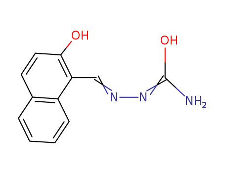 Hydrazinecarboxamide, 2-[(2-hydroxy-1-naphthalenyl)methylene]-