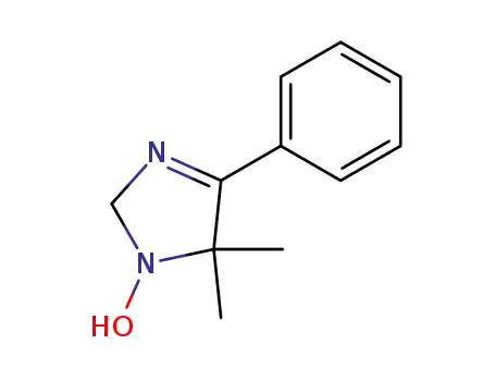 Molecular Structure of 123007-70-5 (1H-Imidazole, 2,5-dihydro-1-hydroxy-5,5-dimethyl-4-phenyl-)