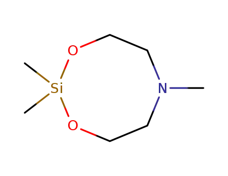 Molecular Structure of 20546-50-3 (2,2,6-trimethyl-1,3,6,2-dioxazasilocane)