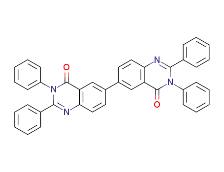 2,2',3,3'-Tetraphenyl-<6,6'-bi-3H-quinazoline>-4,4'-dione