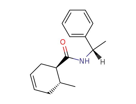(1R,6R)-6-Methyl-cyclohex-3-enecarboxylic acid ((S)-1-phenyl-ethyl)-amide