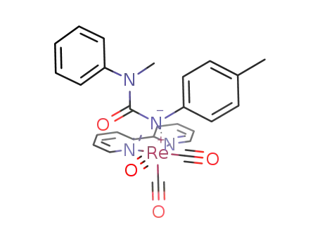rhenium(N-p-C<sub>6</sub>H<sub>4</sub>CH<sub>3</sub>)(CONCH<sub>3</sub>C<sub>6</sub>H<sub>5</sub>)(CO)3(2,2'-bipyridine)