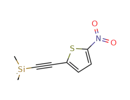 trimethyl((5-nitrothiophen-2-yl)ethynyl)silane