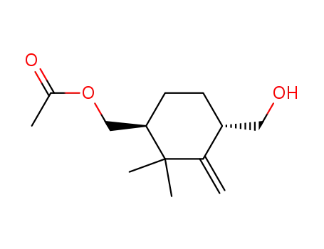 Acetic acid (1S,4S)-4-hydroxymethyl-2,2-dimethyl-3-methylene-cyclohexylmethyl ester