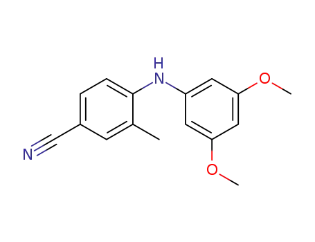 4-cyano-N-(3',5'-dimethoxyphenyl)-2-methylaniline