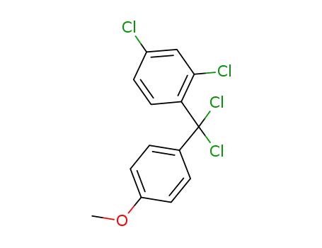 Benzene, 2,4-dichloro-1-[dichloro(4-methoxyphenyl)methyl]-