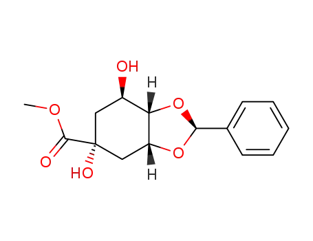 (1S,2R,4R,6R,8S)-4-(methoxycarbonyl)-8-phenyl-7,9-dioxabicyclo<4.3.0>nonane-2,4-diol