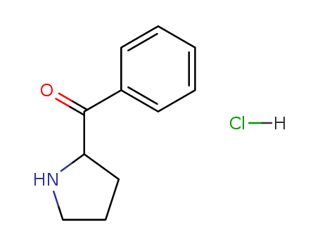 Phenyl-2-pyrrolidinyl-methanone HCl