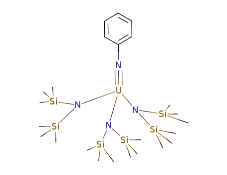 {((CH<sub>3</sub>)3Si)2N}3U(NC<sub>6</sub>H<sub>5</sub>)