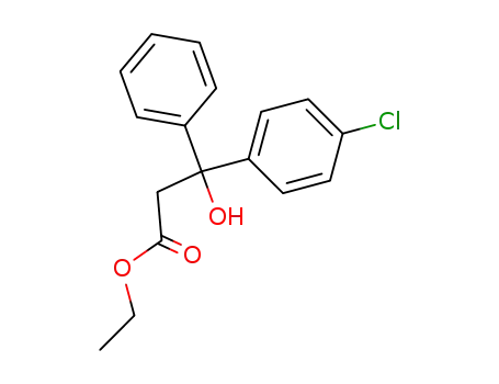 ethyl 3-(4-chlorophenyl)-3-hydroxy-3-phenylpropanoate