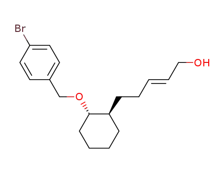 2-Penten-1-ol, 5-(2-((4-bromophenyl)methoxy)cyclohexyl)-, (1alpha(Z),2beta)-