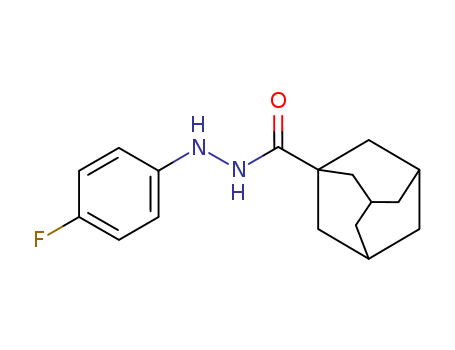 Tricyclo[3.3.1.13,7]decane-1-carboxylicacid, 2-(4-fluorophenyl)hydrazide cas  71458-50-9