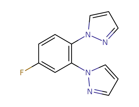 3,4-di(1H-pyrazol-1-yl)fluorobenzene