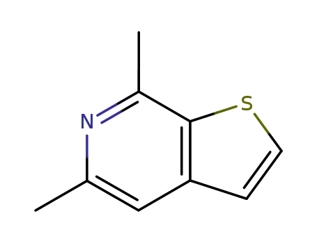 Thieno[2,3-c]pyridine, 5,7-dimethyl- (9CI)