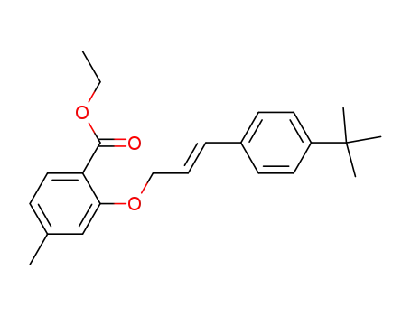 ethyl 4-methyl-O-(p-t-butylcinnamyl)salicylate
