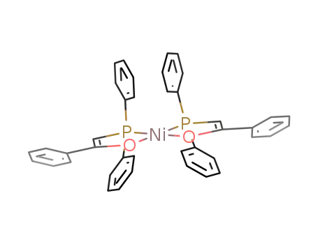cis-{-Ni(II)(-PH<sub>2</sub>P-CH-C-(O)-(cyclic)Ph)2}