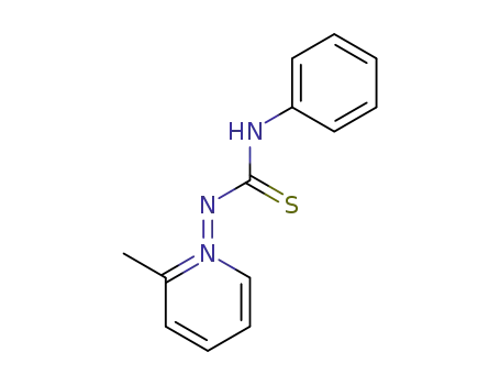 N-(2-methylpyridin-1-ium-1-yl)-N'-phenylcarbamimidothioate
